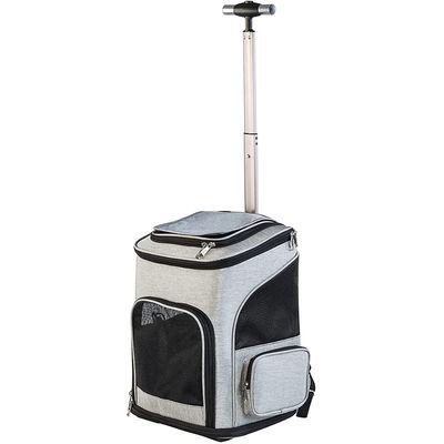 qualité  Viable High Quality Multifunctional Safety Portable Comfortable Pet Carrier Trolley Backpack usine